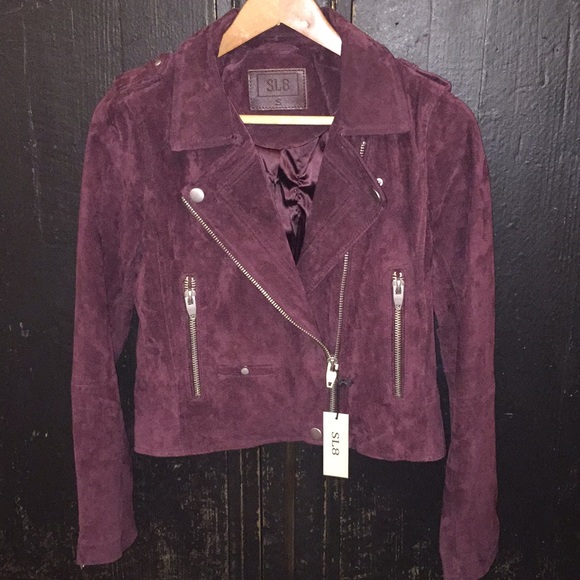 Blank NYC Jackets & Blazers - NWT SL8 Suede Moro Jacket